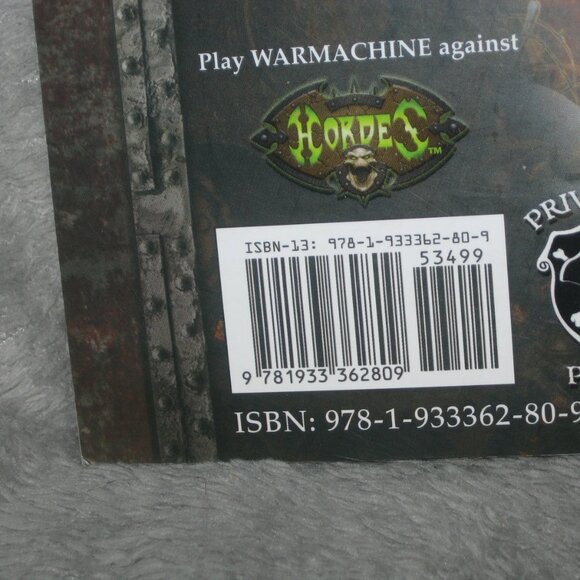 Warmachine RPG Softcover Book Wrath 2409A6 - Picture 3 of 8